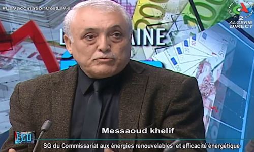 Dr. Messaoud Khelif, Secrétaire général du CEREFE participe au programme La Semaine ECO sur la chaîne de télévision algérienne Canal Algérie