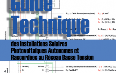 Le CEREFE publie son « Guide technique et pratique des installations solaires photovoltaïques autonomes et raccordées au réseau basse tension »,