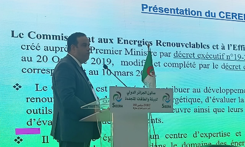 Le CEREFE présent au salon internationale d’Algérie de l’environnement et  des énergies renouvelables